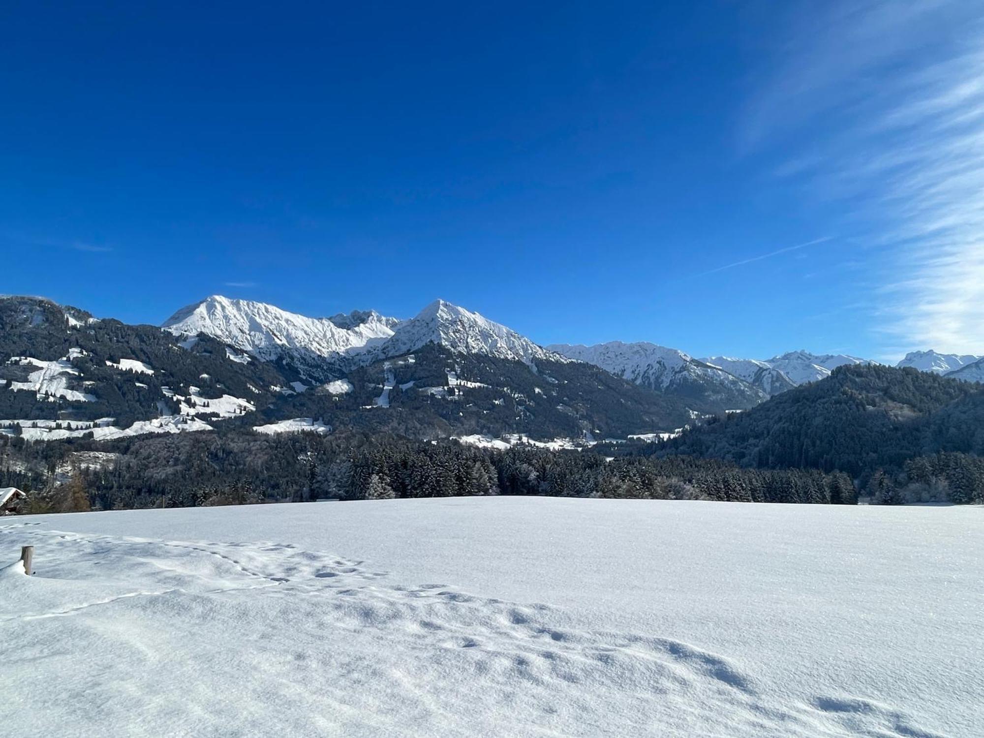 Hotel Garni Oberdorfer Stuben Obermaiselstein Eksteriør bilde