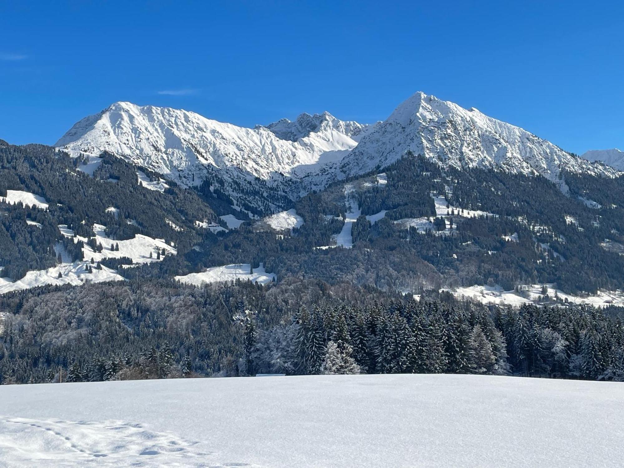 Hotel Garni Oberdorfer Stuben Obermaiselstein Eksteriør bilde