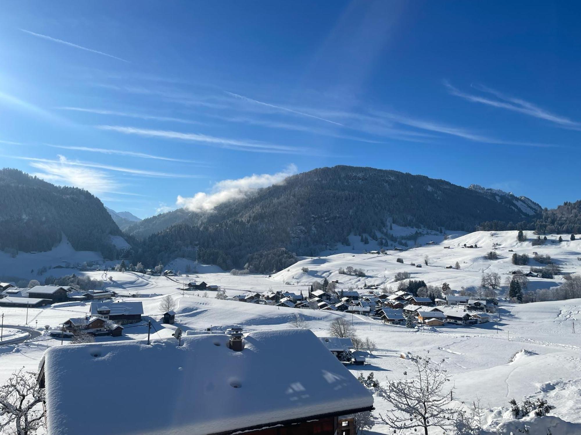 Hotel Garni Oberdorfer Stuben Obermaiselstein Eksteriør bilde