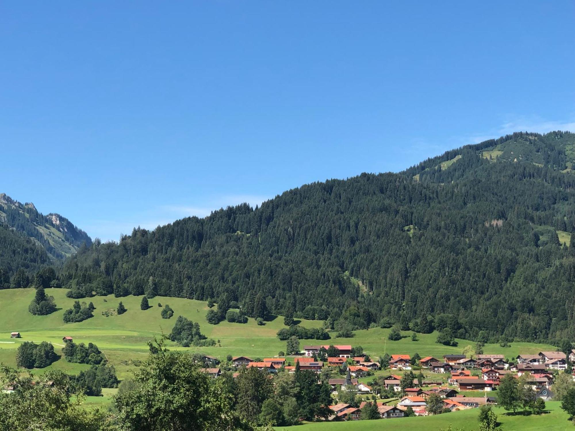 Hotel Garni Oberdorfer Stuben Obermaiselstein Eksteriør bilde