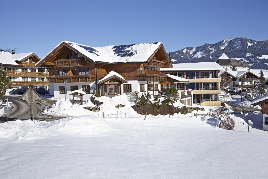Hotel Garni Oberdorfer Stuben Obermaiselstein Eksteriør bilde