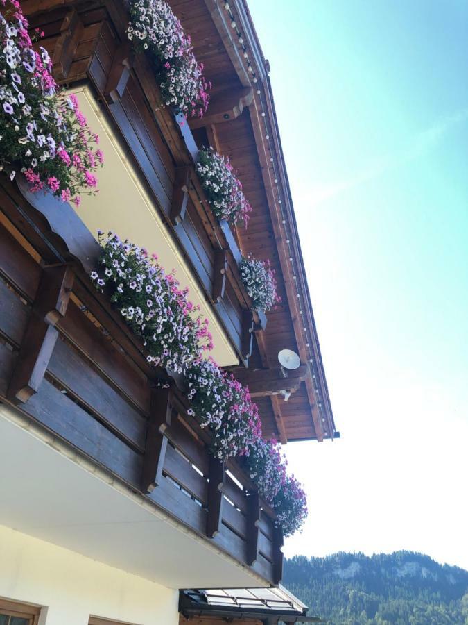 Hotel Garni Oberdorfer Stuben Obermaiselstein Eksteriør bilde