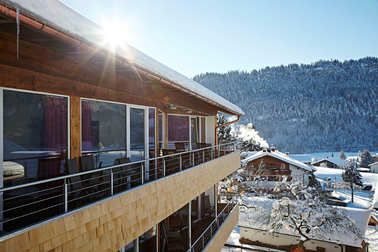 Hotel Garni Oberdorfer Stuben Obermaiselstein Eksteriør bilde